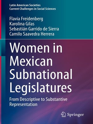 cover image of Women in Mexican Subnational Legislatures